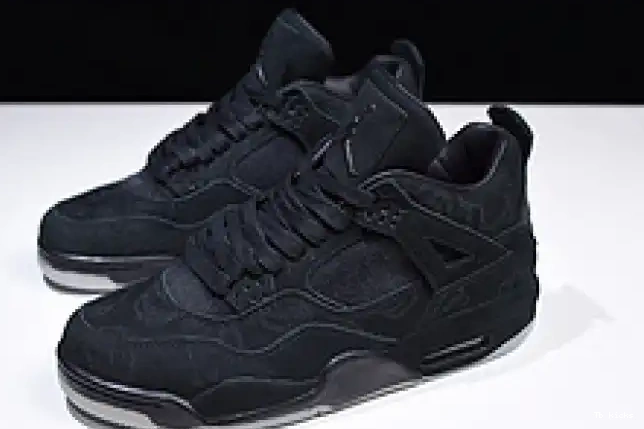 Cheap TBK black 001 Jordan 4 kaws Air Nike retro 930155 0326